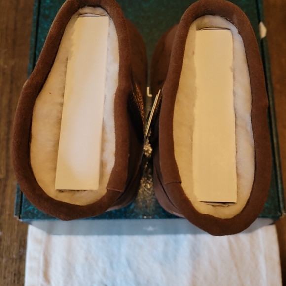 Emu Tan Kids Boots with Nature Print - Picture 5 of 9